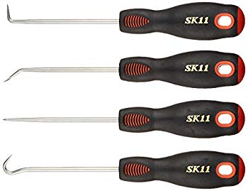 【中古】【非常に良い】SK11 ピック&フックセット 4本組 PFS-1 2mvetro