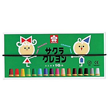 【中古】サクラクレパス クレヨン 16色 LY16R wyw801m