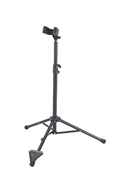 【中古】K&M バスクラリネットスタンド 【15060】 カラー:ブラック g6bh9ry｜スカイマーケットプラス