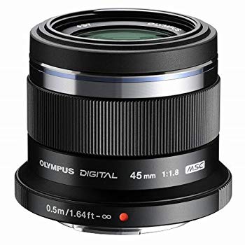 【中古】OLYMPUS 単焦点レンズ M.ZUIKO DIGITAL 45mm F1.8 ブラック khxv5rg｜スカイマーケットプラス