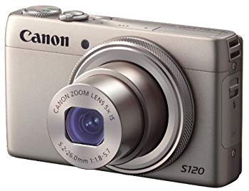 【中古】Canon デジタルカメラ PowerShot S120(シルバー) F値1.8 広角24mm 光学5倍ズーム PSS120(SL) rdzdsi3