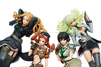 【中古】【非常に良い】ボーダーブレイク BBギャルズコレクション 4体セット 1/8スケール PVC製 塗装済み完成品フィギュア rdzdsi3