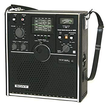 【中古】SONY ソニー ICF-5800 天の原検出器 5バンドマルチバンドレシーバー FM/MW/SW1/SW2/SW3 （FM/中波/短波/BCLラジオ受信機） d2ldlup