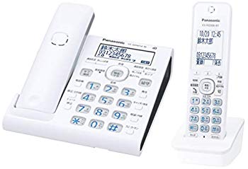 【中古】パナソニック RU・RU・RU デジタルコードレス電話 親機のみ スマホ連絡 Wi-Fi積み上げる VE-GDW54D-W qqffhab