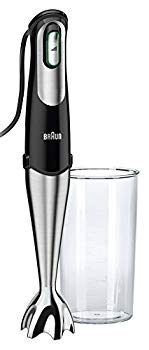 【中古】ブラウン(DeLonghi) ハンドブレンダー マルチクイック7 ブラック/シルバー 1台2役 つぶす・混ぜる 離乳食対応 MQ700 w17b8b5|スカイマーケットプラス