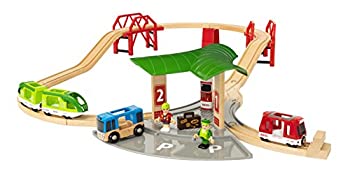 【中古】BRIO WORLD 旅行ステイション仕掛ける 33627