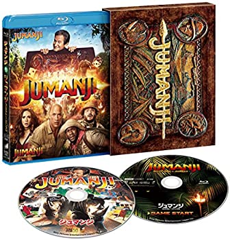 【中古】【Amazon.co.jp限定】「ジュマンジ」 & 「 ジュマンジ/ウェルカム・トゥ・ジャングル」 ブルーレイツインパック (オリジナル タトゥーシール付き
