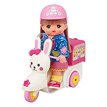【中古】メルちゃん おせわパーツ おうちへおとどけ! うさぎさんバイク n5ksbvb