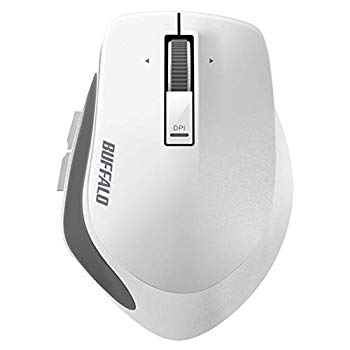 【中古】バッファロー BSMBB500MWH プレミアムフィットマウス Mサイズ ホワイト 2zzhgl6