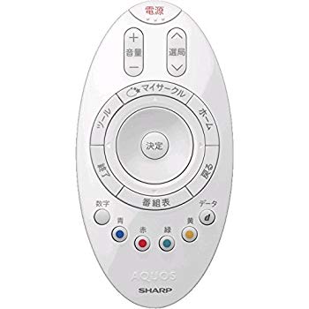 【中古】シャープ(SHARP)液晶テレビ 純正リモコンGA982WJSA(0106380357) d2ldlup