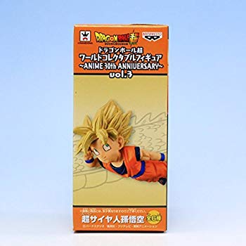 【中古】超サイヤ人孫悟空 （ドラゴンボール超 ワールドコレクタブルフィギュア ANIME 30th ANNIVERSARY vol.3 アニメ グッズ プライズ バンプレスト） dwos6rj