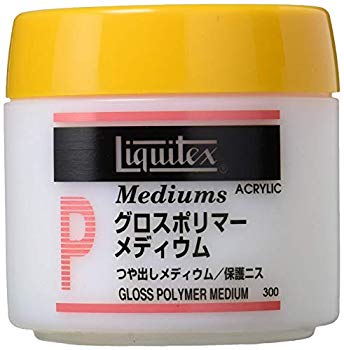 【中古】リキテックス アクリル絵具 リキテックス グロスポリマーメディウム 300ml 6g7v4d0