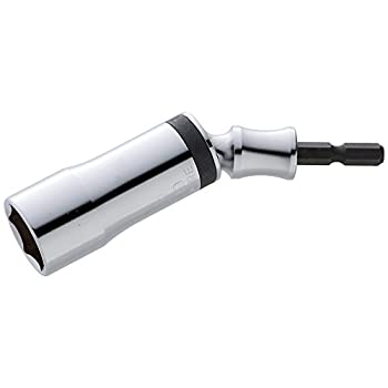 【中古】【非常に良い】トップ (TOP) 電動ドリル用 ユニバーサルソケット 対辺19 首振り30° 全長115 EUS-19