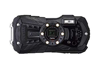 【中古】PENTAX 防水デジタルカメラ Optio WG-2 (オールブラック) 約1600万画素 CALSモード OPTIOWG-2BK tf8su2k｜スカイマーケットプラス