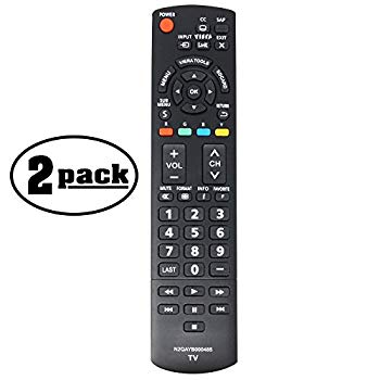 【中古】【非常に良い】2交換用HDTVリモートコントロールfor Panasonic TC p50?C2?TC、p42?C2?TC、p50?X 1、TC l32?C12???と互換性n2qayb000485?Panasonic TV Remote Co z2zed1b|スカイマーケットプラス