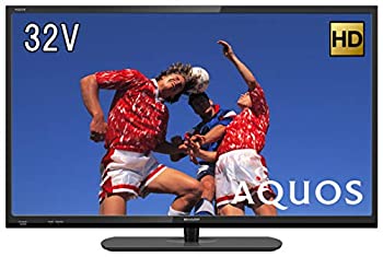 【中古】【非常に良い】シャープ 32V型 液晶 テレビ AQUOS 2T-C32AE1 ハイビジョン 外付HDD対応(裏番組録画) 2画面表示 2018年モデル