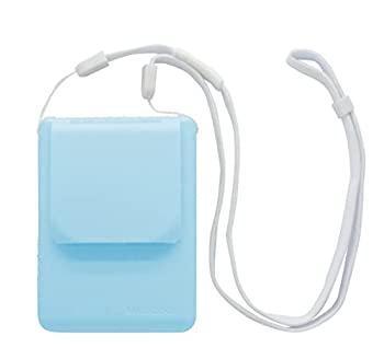 【中古】MAGICOOL マイファンモバイル ハンズフリー首かけ扇風機 ライトブルー 連続稼働30時間 大風量(2段階調整) スポーツ観戦/通勤通学/アウトドア 熱