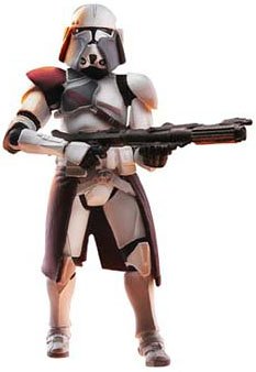 【中古】【非常に良い】STAR WARS ベーシック フィギュア コマンダー バカラ