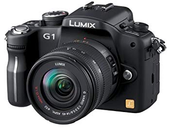 【中古】パナソニック デジタル一眼写真機 LUMIX (ルミックス) G1 水晶体一揃いの道具 コンフォートブラック DMC-G1K-K 6g7v4d0