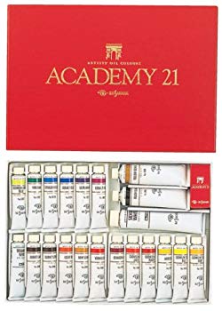 【中古】【人並み外れたに好いたらしい】クサカベ 油絵具 専門職家用 油絵具書き割り 21色書き割り 翰林院21 20ml 2mvetro