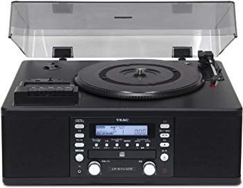 【中古】TEAC CDレコーダー ターンテーブル/カセットプレーヤー付 LP-R550USB-B g6bh9ry