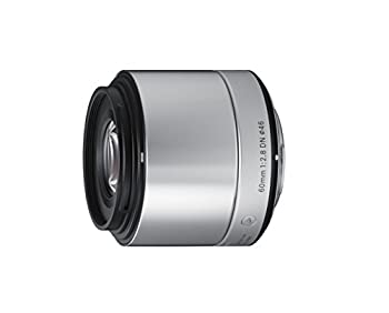 【中古】【非常に良い】SIGMA 単焦点望遠レンズ Art 60mm F2.8 DN シルバー マイクロフォーサーズ用 929770|スカイマーケットプラス