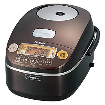 【中古】象印 圧力IH炊飯器5.5合 ブラウン NP-BC10-TA d2ldlup|スカイマーケットプラス