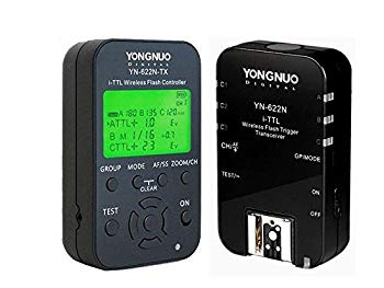 【中古】YONGNUO YN-622N-KIT Wireless i-TTL Flash Trigger Kit with LED Screen for Nikon ワイヤレスフラッシュトリガー ニコンYN-622NとYN-622N-TXセ d2ldlup