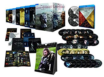 【中古】ゲーム・オブ・スローンズ 第一~第七章 ブルーレイ・ボックス (初回限定生産/35枚組+ボーナス・ディスク5枚付) [Blu-ray] mxn26g8