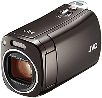 【中古】JVC KENWOOD JVC ビデオカメラ BabyMovie 内蔵メモリー4GB ブラウン GZ-N11-T|スカイマーケットプラス