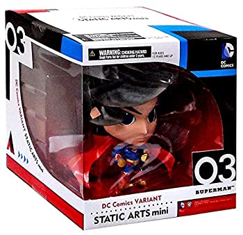 【中古】(未使用･未開封品)スーパーマンDC Variant Static Art mini-statue by Square Enix