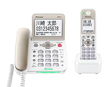 【中古】(未当てはめる･未開封品)草分け デジタルコードレス電話 子機1台付き添い人 しち面倒臭さ電話を掛ける打つ手・留守番・携帯電話見せびらかす役立つこと積み上げる 三鞭酒ゴールド TF-SA70S-N