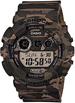 【中古】(未当て嵌める･未開封品)[カシオ]CASIO ウォッチ G-SHOCK CAMOUFLAGE Gぼうぜん自失 化けの皮 GD-120コマーシャル-5 メンズ [逆インポート]
