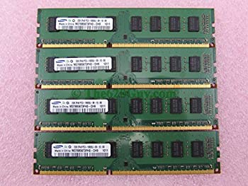 【中古】HCMA 8 GB 4 x 2 GB pc3 ? 10600u ddr3 1333 MHz非ECC Unbufferedデスクトップメモリ