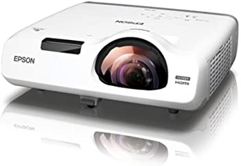 【中古】エプソン 映写機 EB-535W (3400ルーメン/WXGA/3.7kg/学習机いの一番型超短興味の中心)