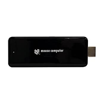 【中古】マウスコンピューター スティック型PC m-Stickシリーズ MS-NH1(ブラック、32GB eMMC) 1412MS-NH1