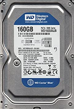 【中古】(未使用・未開封品)wd1600aajb-00j3?a0、DCM hgrnhtjahn、Westernデジタル160?GB IDE 3.5ハードドライブ|スカイマーケットプラス