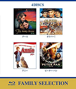 【中古】(未使用･未開封品)ファミリー セレクション ブルーレイ・バリューパック ・グース ・オリバー! ・アニー ・ピーター・パン [Blu-ray]