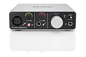 【中古】【非常に良い】Focusrite iTrack Solo iPad/Mac/PC USBオーディオインターフェイス