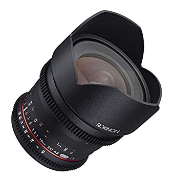 【中古】(未使用･未開封品)Rokinon DS10M-C 10mm T3.1 Cine 広角レンズ Canon EF-S デジタル一眼レフ用