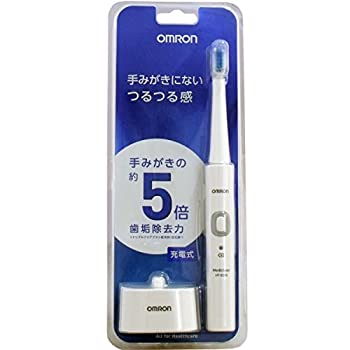 【中古】【非常に良い】オムロン電動歯ブラシHT-B305-W