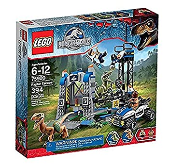 【中古】(未当てはめる･未開封品)レゴ ジュラシックワールド ラプター・エスケープ 75920 [西友制限事項品]