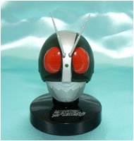 【中古】(未当て嵌める･未開封品)仮面ライダー ライダーマスクコレクション 音の大きさ.3 仮面ライダー旧2号 押し並べて土台