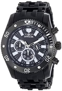 【中古】(未当て嵌める･未開封品)インヴィクタ Invicta Men\u0027s 14862 Sea Spider Analog Japanese-Quartz Black Watch [並行輸入品]