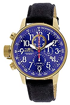 【中古】(未当て嵌める･未開封品)インヴィクタ Invicta Men\u0027s 1516 I Force Collection 18k Gold Ion-Plated Stainless Steel and Cloth Watch [並行輸入品]
