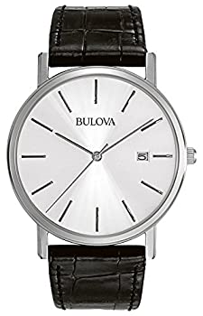【中古】[ブローバ]Bulova 腕時計 Silver Dial Dress Watch 96B104 メンズ [並行輸入品]