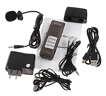 【中古】【非常に良い】スマホ通話録音対応ボイスレコーダー　 Bluetoothハンズフリー通話録音　内臓4GBメモリー　4モード長時間録音　固定電話録音　VR188｜スカイマーケットプラス