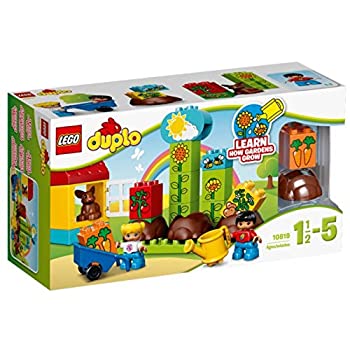 【中古】【人並み外れたに似つかわしい】レゴ (LEGO) デュプロ はじめてのデュプロR“おにわ\" 10819"