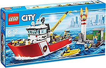 【中古】(未当て嵌める･未開封品)レゴ (LEGO) シティ 消防小船 60109
