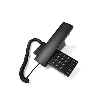 【中古】(未使用･未開封品)Halte（アルテ）デザインテレフォン 02 ブラック TGX-02BK